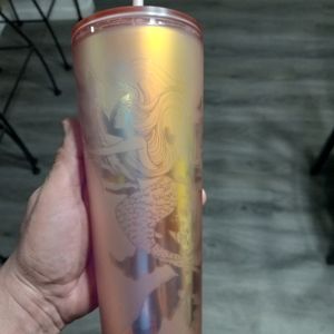 Rose gold venti soft touch siren